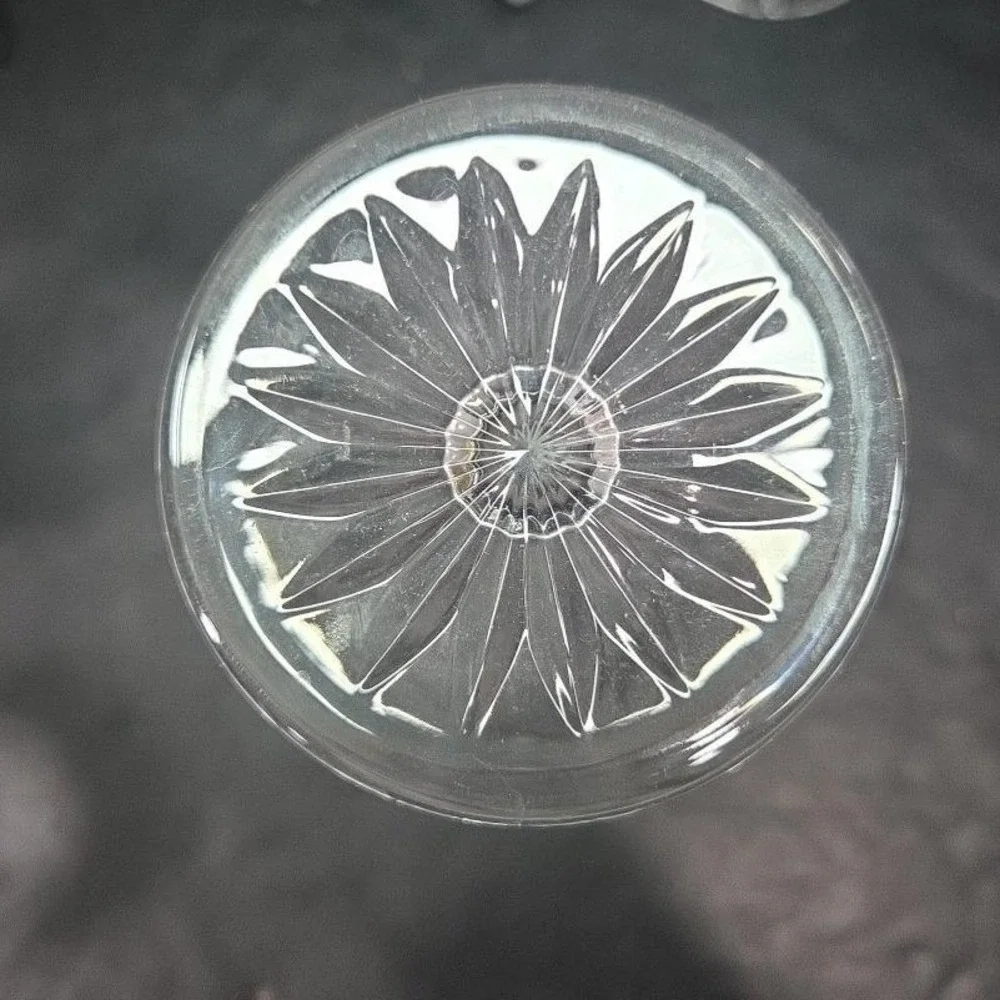 Cristal d'Arques Cassandra Wine Glasses, Set of‎ 2, Vintage Crystal Stemware